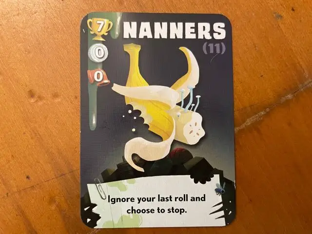 Trash Panda Nanners Card