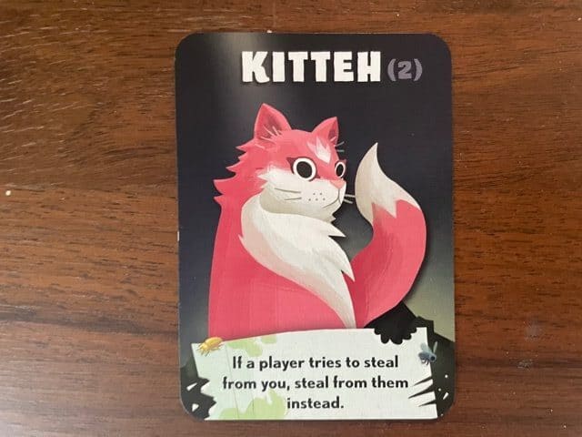 Trash Panda Kitteh Card