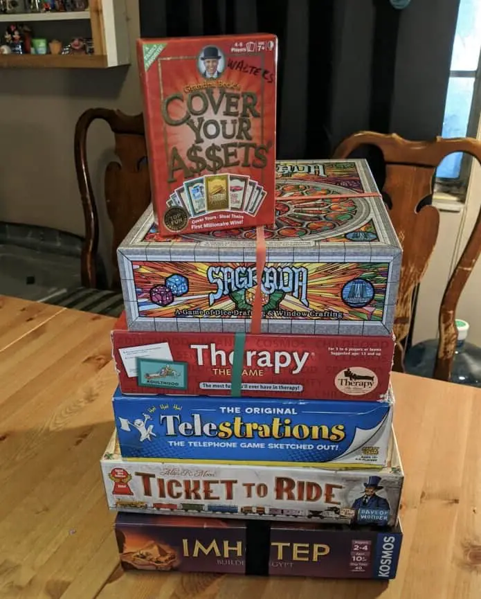 board game stack